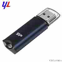 فلش سیلیکون پاور Marvel M02 USB 3.2 ظرفیت 64GB رنگ آبی