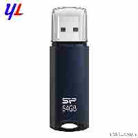 فلش سیلیکون پاور Marvel M02 USB 3.2 ظرفیت 64GB رنگ آبی