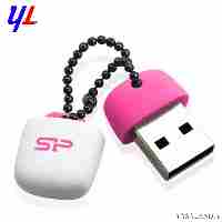 فلش سیلیکون پاور Touch T07 USB 2.0 ظرفیت 16GB رنگ صورتی