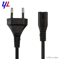 کابل برق رادیویی دو پین دوشاخه