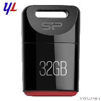فلش سیلیکون پاور مدل Touch T06 ظرفیت 32 گیگابایت مدل USB 2.0 رنگ مشکی
