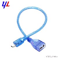 تبدیل پورت و اتصال Mini USB به USB به طول 20 سانتیمتر