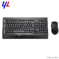 صفحه کلید و ماوس ای فورتک مدل 9300F بی سیم رنگ مشکی