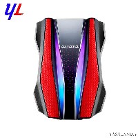 هارد بیرونی ای دیتا مدل HD770G ظرفیت 2 ترابایت رنگ مشکی و قرمز