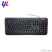 صفحه کلید تسکو مدل TK 8011 با سیم رنگ مشکی