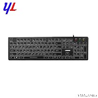 صفحه کلید گرین مدل GK401 با سیم و حروف فارسی