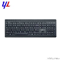 صفحه کلید هترون مدل HK 230 با سیم و حروف فارسی رنگ مشکی