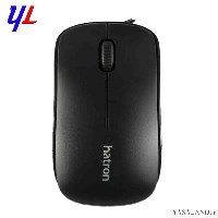 ماوس هترون مدل HM408SL با سیم رنگ مشکی