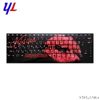 برچسب حروف فارسی صفحه کلید طرح بوسه