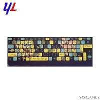 برچسب حروف فارسی صفحه کلید طرح پارتی