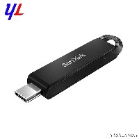 فلش سن دیسک مدل CZ460 ظرفیت 32 گیگابایت نوع USB3.1 Type C رنگ مشکی