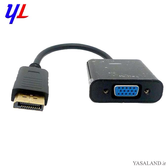 تبدیل پورت و اتصال Display Port به VGA