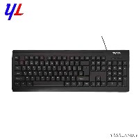 صفحه کلید تسکو مدل TK 8015 با سیم رنگ مشکی