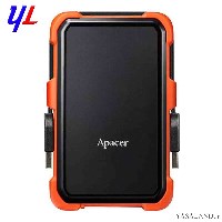 هارد بیرونی اپیسر مدل AC630 ظرفیت 2 ترابایت رنگ مشکی و قرمز