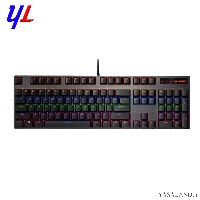 صفحه کلید رپو مدل V 500 PRO با سیم گیمینگ مکانیکال رنگ مشکی