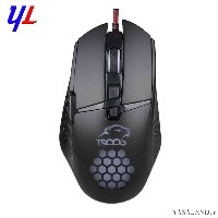 ماوس تسکو مدل TM753GA با سیم مخصوص بازی رنگ مشکی