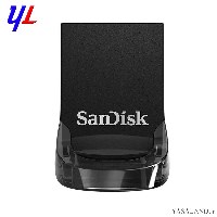 فلش سن دیسک مدل CZ430 ظرفیت 128GB نوع USB 3.1 رنگ مشکی