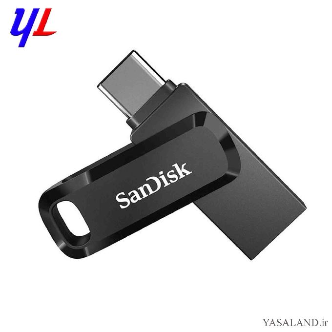 فلش سن دیسک مدل  Ultra Dual Drive GO USB Type-C DDC3 ظرفیت 32GB رنگ مشکی