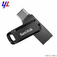 فلش سن دیسک مدل  Ultra Dual Drive GO USB Type-C DDC3 ظرفیت 32GB رنگ مشکی