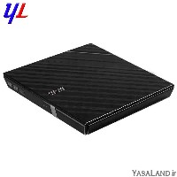دی وی دی رایتر اکسترنال ایسوس مدل SDRW-08D2S-U Lite بیرونی رنگ مشکی