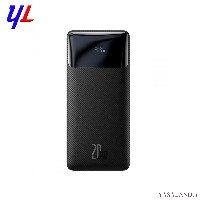 پاور بانک باسئوس مدل PPBD20K ظرفیت 20000 میلی آمپر مشکی