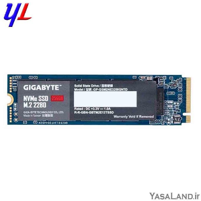 حافظه اس اس دی گیگابایت M.2 PCIe NVMe 2280 ظرفیت 256GB