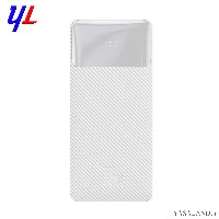 پاور بانک باسئوس مدل PPBD20 ظرفیت 20000 میلی آمپر سفید