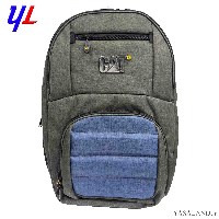 کیف لپتاپ CAT مدل 660 نوع کوله ای رنگ سبز لجنی