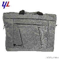 کیف لپتاپ پراما مدل دستی رنگ خاکستری