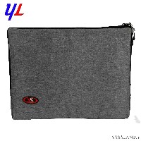 کاور لپتاپ ام اند اس مدل زیپی رنگ خاکستری