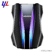 هارد بیرونی ای دیتا مدل HD770G ظرفیت 1 ترابایت رنگ مشکی و آبی