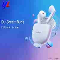 هدفون شیادو بلوتوثی مدل Du Smart Buds بی سیم رنگ سفید