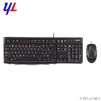 صفحه کلید و ماوس لاجیتک مدل MK120 با سیم رنگ مشکی