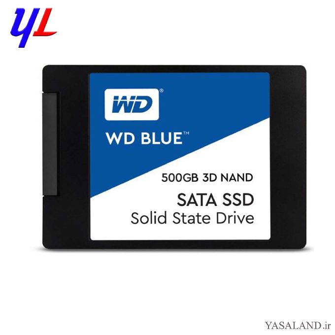 حافظه اس اس دی وسترن دیجیتال ظرفیت 500 گیگابایت رنگ آبی