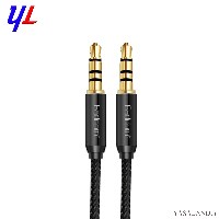 کابل AUX ارلدام مدل AUX02 رنگ مشکی