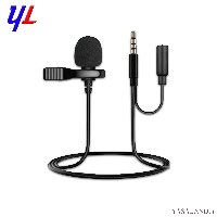 میکروفون ارلدام مدل ET-E38 یقه ای مشکی