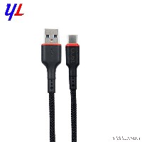 کابل شارژ موبایل تایپ سی تسکو مدل TCC 105 یک متری مشکی