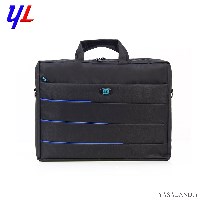 کیف لپتاپ مدل 020 نوع دستی رنگ مشکی با نوار آبی