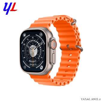 ساعت هوشمند مدل HW8ULTRA MAX رنگ نارنجی