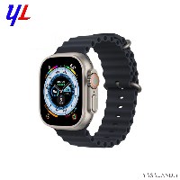 ساعت هوشمند هاینو تکو مدل H49 Ultra MAX رنگ Titanium Case