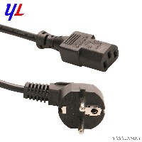 کابل برق کیس تسکو سه پین 2 متری (دو شاخه)