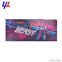 پد ماوس مخصوص بازی 70 سانتی متر طرح دار طرح سلاح