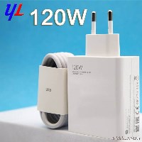 شارژر موبایل شیامی مدل 120 وات نوع فست شارژ رنگ سفید اصلی