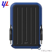 هارد بیرونی سیلیکون پاور مدل A66 ظرفیت 1 ترابایت رنگ مشکی و آبی