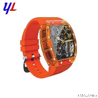 ساعت هوشمند گرین لاین مدل Carlos Santos رنگ نارنجی