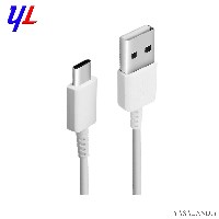کابل شارژ موبایل یو اس بی به تایپ سی رنگ سفید