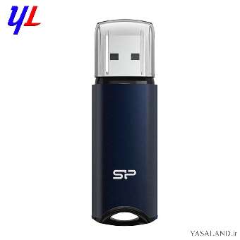 فلش سیلیکون پاور Marvel M02 USB 3.2 ظرفیت 16 گیگابایت رنگ آبی