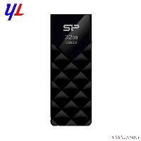 فلش سیلیکون پاور مدل Blaze B03 ظرفیت 32 گیگابایت نوع USB 3.2 رنگ مشکی