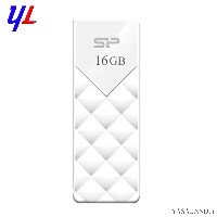 فلش سیلیکون پاور مدل Blaze B03 ظرفیت 16 گیگابایت نوع USB 3.2 رنگ سفید