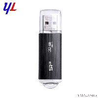 فلش سیلیکون پاور مدل Blaze B02 ظرفیت 32 گیگابایت نوع USB 3.2 رنگ مشکی